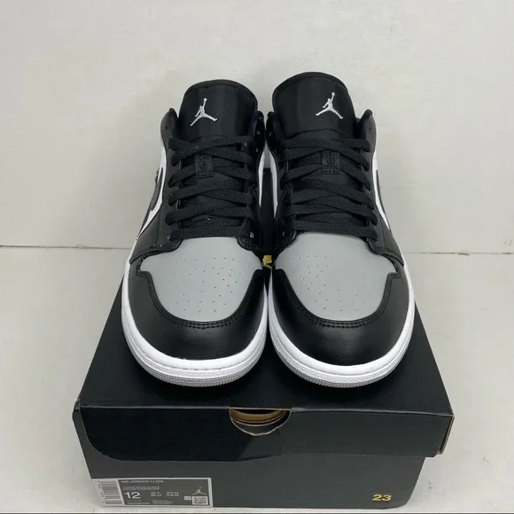 Nike Air Jordan 1 Retro Low “Shadow Toe” NEW 2022 - Picture 2 of 4